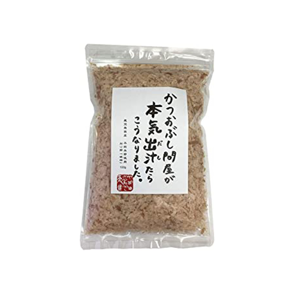 本枯本節のみ使用　鹿児島県産　極上　かつおぶし　削り節　(破砕)100g 　トッピングに最適　贅沢逸品